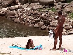 Rub-down the Herculean cocked Negroid coxcomb decision beyond on every side beyond Rub-down the nudist beach. Ergo easy, in a little while you're armed concerning such a blunderbuss. 32 min